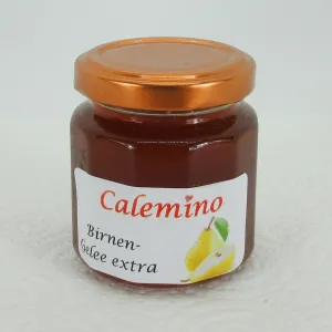 Bavarian Pears Jelly extra with brown cane sugar 125g (4.4oz)