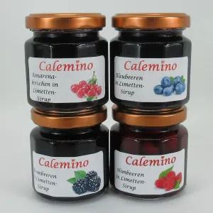 Blaubeeren in Limetten-Sirup 125g