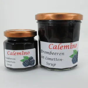 Brombeeren in Limetten-Sirup 350g