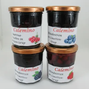 Brombeeren in Limetten-Sirup 350g