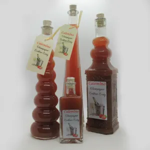 Bavarian Champagne-Strawberry-Vinegar with 16,7% fresh Strawberries 100ml (3.4.oz)