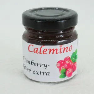 Cranberry-Gelee extra mit braunem Rohrzucker 50g