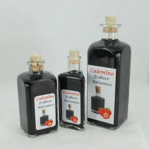 Erdbeer-Balsamico Essig mit 16,7% frischen Erdbeeren 100ml