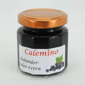 Holunder-Gelee extra mit braunem Rohrzucker 125g