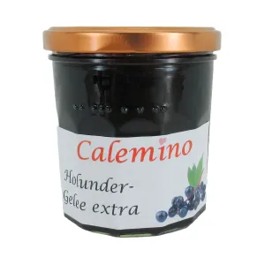 Holunder-Gelee extra mit braunem Rohrzucker 350g