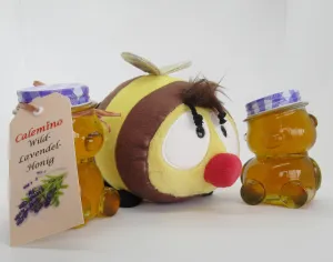 Honey Bear with Wild Lavender Honey 200g