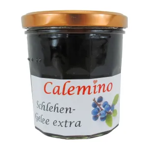 Bavarian Blackthorn Sloe Jelly extra with brown cane sugar 350g (12.3oz)
