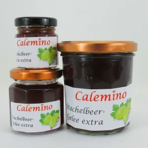 Stachelbeer-Gelee extra mit braunem Rohrzucker 125g