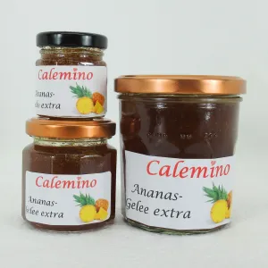 Bavarian Pineapple Jelly extra with brown cane sugar 125g (4.4oz)
