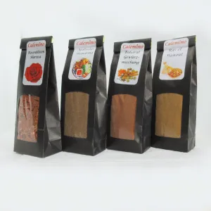 Arabic-Oriental Spice Set with Harissa, Baharat, Shawarma and Ras El-Hanout 525g