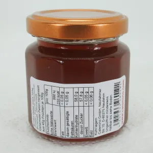 Bavarian Pears Jelly extra with brown cane sugar 125g (4.4oz)