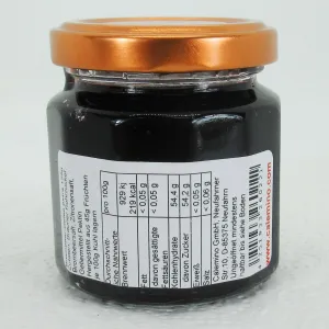 Bavarian Blackberry Jelly extra with brown cane sugar 125g (4.4oz)