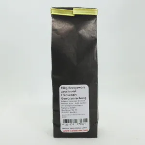 Bread Spice Ground Franconian Style Spice Mix 150g