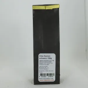 Chia Seeds Black 150g