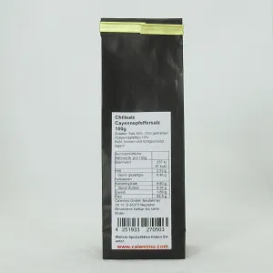 Chili-Salz Cayennepfeffer-Salz 150g