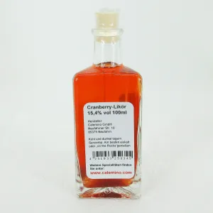 Cranberry-Likör 15,4% vol 100ml