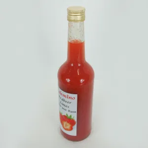 Strawberry lime liqueur with rum 15% vol 500ml