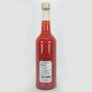 Strawberry lime liqueur with rum 15% vol 500ml
