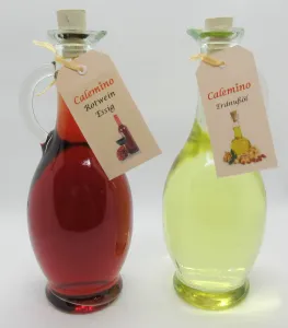 Essig und Öl Set mit Rotwein-Essig und Erdnußöl 2 x 500ml