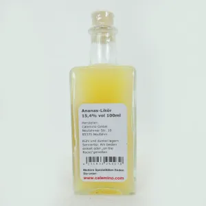 Exotischer Fruchtlikör Ananas-Likör 15,4% vol 100ml