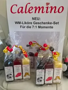 Fußball-WM-Liköre Geschenke-Set 3 x 60ml