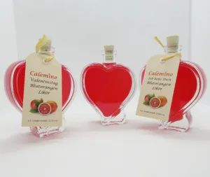 Gift heart Amore blood orange liqueur 17.5% vol 100ml (3.4oz) Valentine's Day