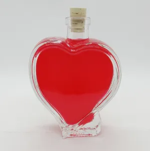 Geschenkherz Amore Blutorangen-Likör 17,5% vol 100ml Valentinstag