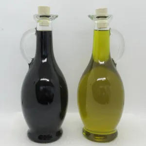 Vinegar and Oil Set with Aceto Balsamico and Extra Virgin Olive Oil 2 x 500ml (2 x 16.9oz)