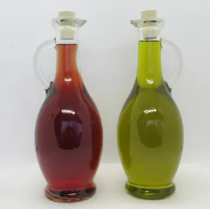 Essig und Öl Set mit Rotwein-Essig und Olivenöl Extra Vergine 2 x 500ml