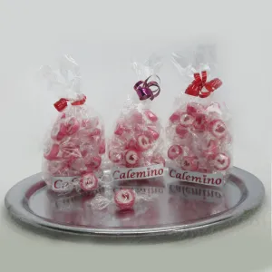 Geschenktütchen handgemachte Rocks Bonbons Herzen Valentinstag Hochzeitstag 150g