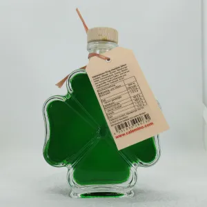 Glücks-Kleeblatt mit Waldmeistersirup 0,2l Silvester Saint Patrick's Day