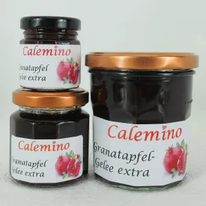 Granatapfel-Gelee extra mit braunem Rohrzucker 350g