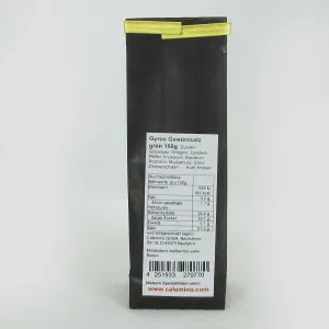 Gyros Gewürzsalz grün 150g