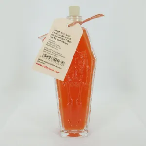 Halloween Virgin Blood Liqueur in Coffin Casket with Blood Orange Liqueur 15.4% vol 200ml (6.8oz)