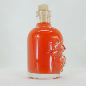 Halloween Jungfrauenblut-Likör in Totenkopf mit Blutorangen-Likör 15,4%vol 200ml