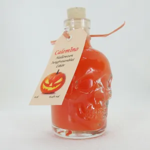 Halloween Jungfrauenblut-Likör in Totenkopf mit Blutorangen-Likör 15,4%vol 200ml