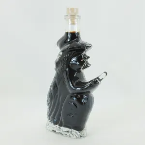 Halloween Pestbeulen-Essig in Hexe auf Besen mit Aceto Balsamico 200ml