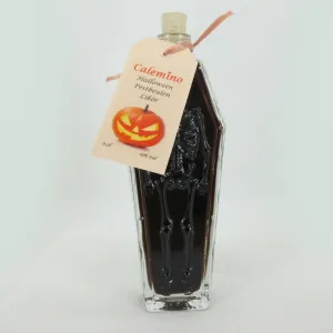 Halloween Pestbeulen-Likör in Sarg mit Kaffee-Likör 15% vol 200ml