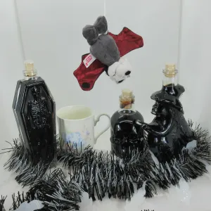 Halloween Pestbeulen-Likör in Totenkopf mit Kaffeelikör 15% vol 200ml
