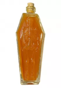 Halloween Sarg Eiter-Essig mit 50% frischem Kürbis 200ml