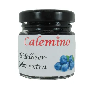 Heidelbeer-Gelee extra mit braunem Rohrzucker 50g