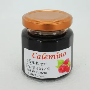 Himbeer-Gelee extra mit braunem Rohrzucker 125g