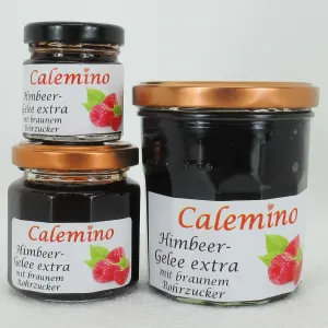 Bavarian Raspberry Jelly extra with brown cane sugar 350g (12.3oz)