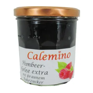 Bavarian Raspberry Jelly extra with brown cane sugar 350g (12.3oz)