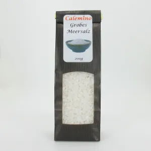 Italienisches sehr grobes Meersalz 200g