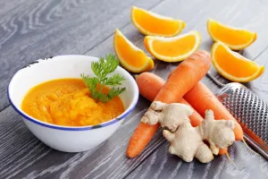 Carrots sliced 9x9mm 75g