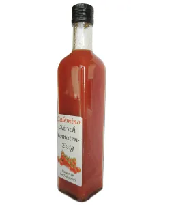 Kirschtomaten-Essig mit 35% frischen Kirschtomaten naturtrüb 500ml