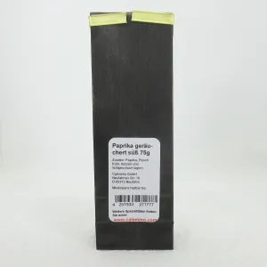 Paprika geräuchert süß 75g