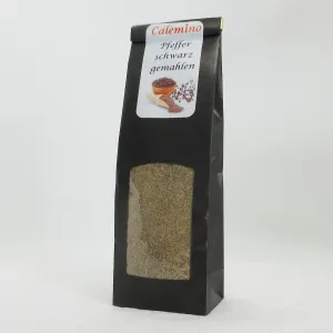 Pfeffer schwarz gemahlen 150g