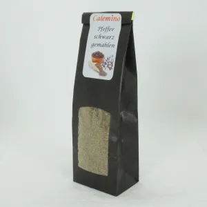 Pfeffer schwarz gemahlen 150g